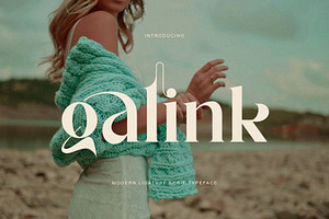 galink Modern Ligature Serif