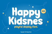 Happy Kidsnes - Playful Font
