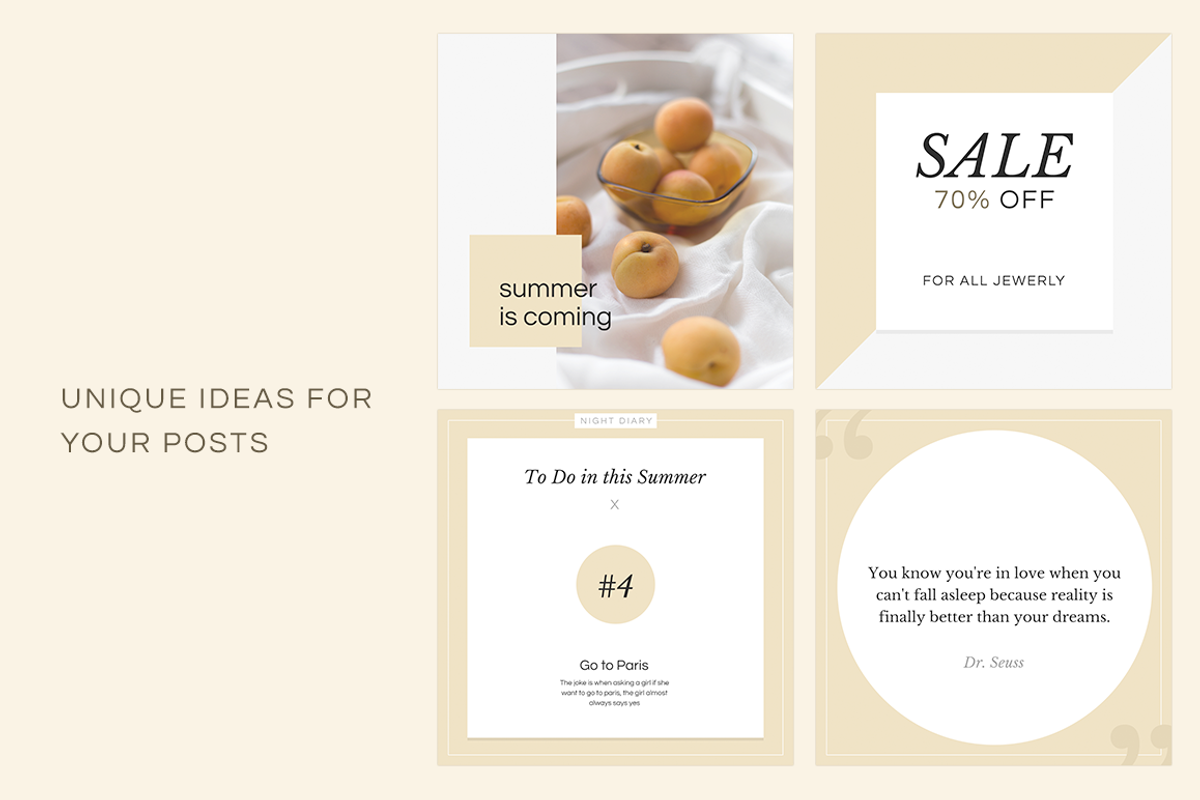 Beautify Instagram Pack, a Social Media Template by goshop (Photo 3 of 3)