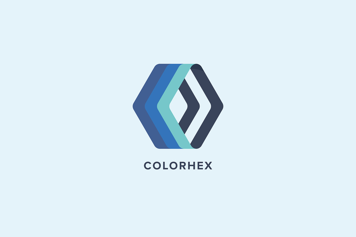 Color Hex Logo Template, a Branding & Logo Template by PixaSquare