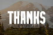 Akuma, a Sans Serif Font by riotama85 (Thumbnail 5 of 5)