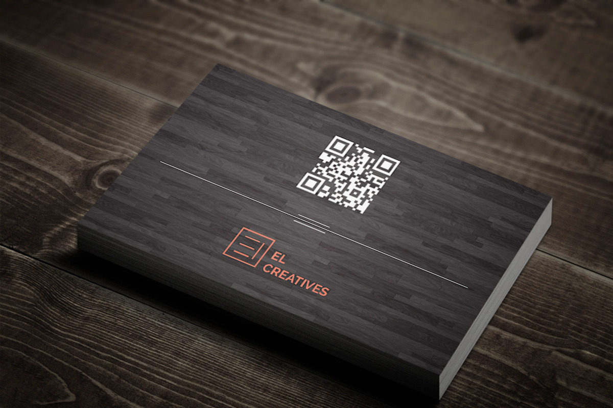 Clean Wooden Business Card, a Business Card Template by bouncy (Photo 4 of 4)