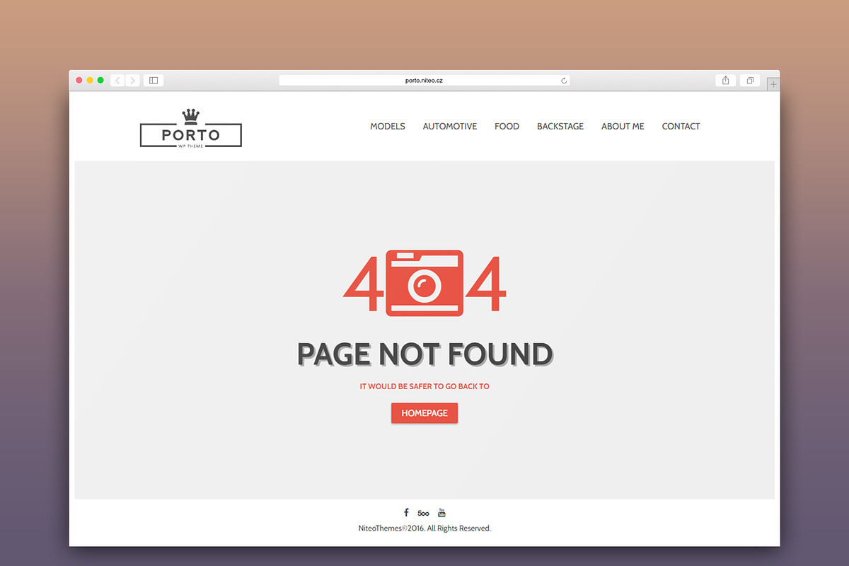 Porto - Wordpress portfolio theme, a WordPress Template by NiteoThemes (Photo 5 of 7)