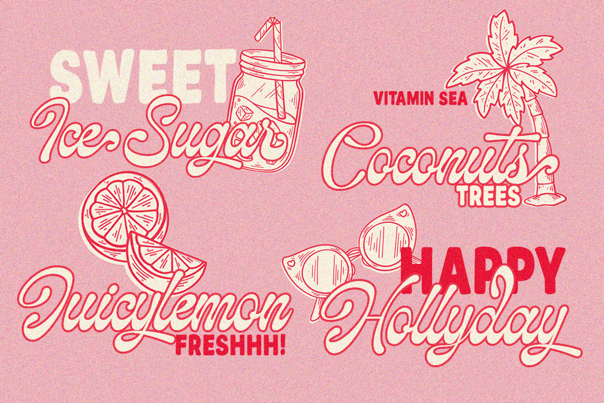 Midletime, a Script Font by Natural Ink Studio (Photo 9 of 10)