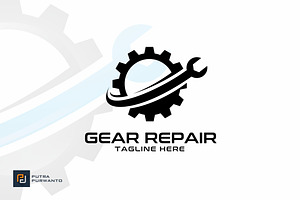 Gear Repair - Logo Template