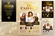 Be Fashion Flyer Template, a Flyer Template by InTheSky15 (Thumbnail 1 of 3)