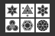 Geometric Photo Masks, a Social Media Template by QueenDesigns (Thumbnail 3 of 5)
