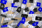 Business Card Mockup 3, a Product Mockup by Dead Pixel Mockups (Thumbnail 3 of 7)