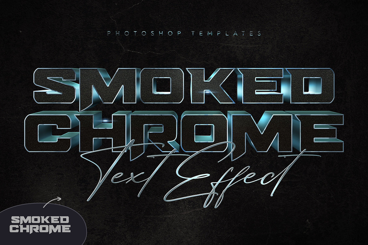 Black Metal Text Effects, a Layer Style Add-On by Andrew Skoch Design (Photo 6 of 8)