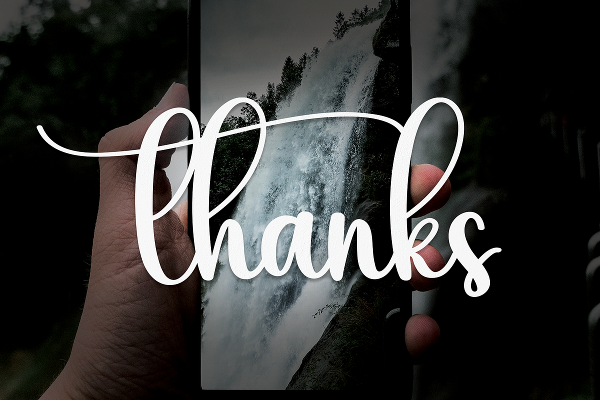Instagnam | Script Font, a Script Font by Scratchones (Photo 2 of 8)