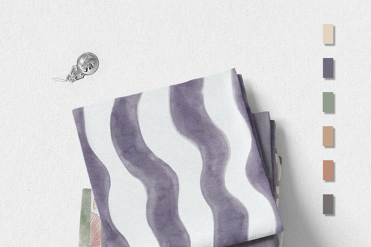 Kanso Japandi Organic Patterns, a Pattern Graphic by mila_leev (Photo 5 of 19)