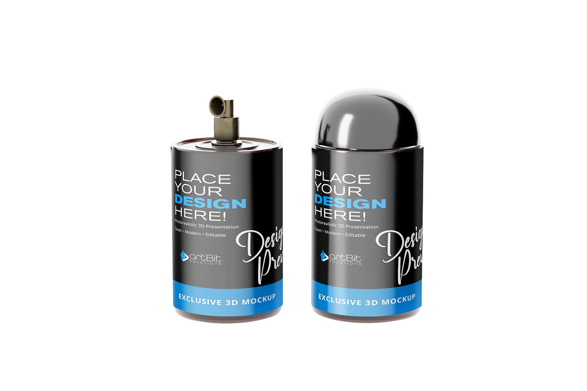 Cosmetic Bottle Mockup Combo, a Packaging Mockup by artBit Design Studio (Photo 2 of 4)