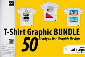 T-Shirt Graphic BUNDLE, a Technology Illustration by NoSpoon Design