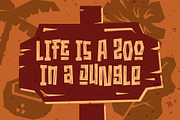 Naluka - Ethnic Font with Extras, a Font by Arterfak Project (Thumbnail 4 of 13)