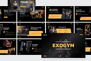 Exogym Fitness And Gym Google Slide, a Presentation Template by SquidPixey (Thumbnail 4 of 6)