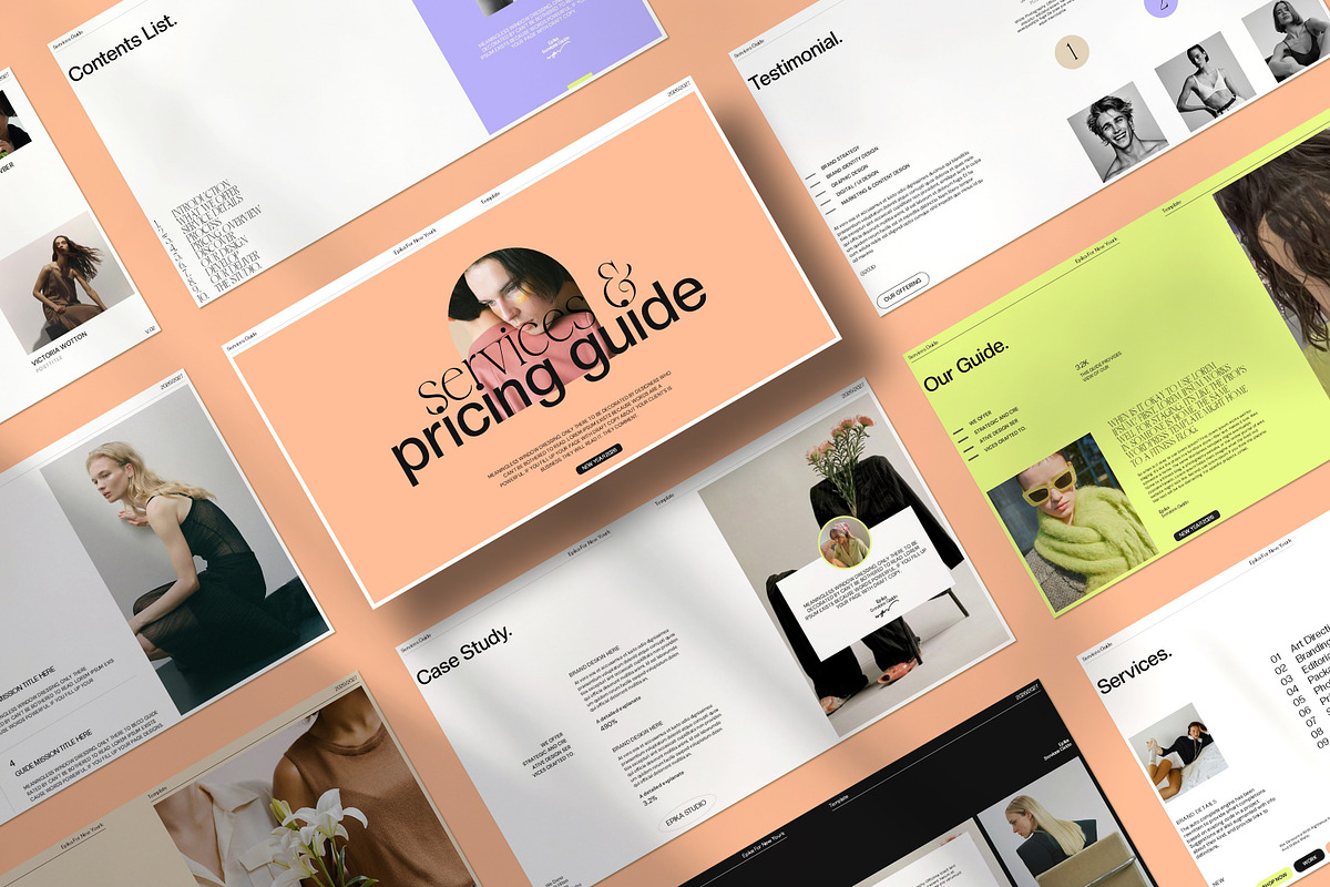 EPIKA | Service Guide Template, a Presentation Template by CreativexGenius (Photo 3 of 8)