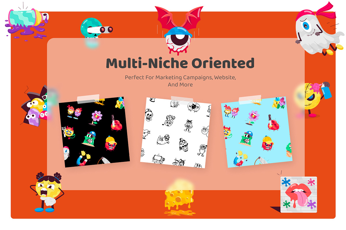 Animated Graffiti Art Stickers, an Emoji Icon by Vectors Market (Photo 4 of 7)