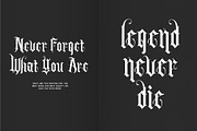MHM Royal Absinthe, a Blackletter Font by letrasdegs (Thumbnail 4 of 4)