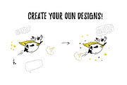 Be a hero! - illustrations clipart, an Animal Illustration by Funnystore (Thumbnail 10 of 15)