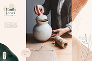 Earthy Abstract Shapes + Logos, a Texture Graphic by Basia Stryjecka (Thumbnail 19 of 20)