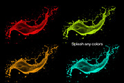 Water Splash PS Brush v2, a Brush Add-On by INTENTFX (Thumbnail 9 of 9)