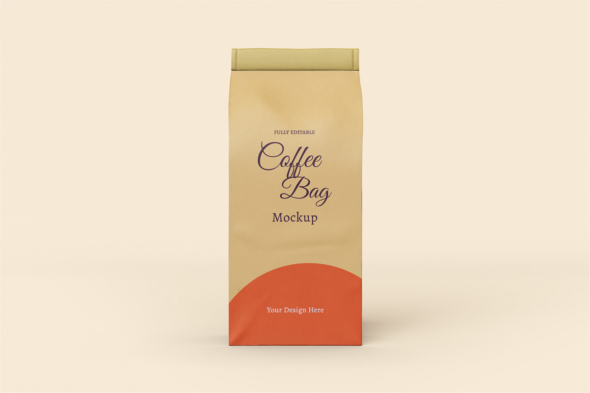 Coffee bag and coffee cup mockup, a Cups & Container Mockup by Runend (Photo 18 of 22)
