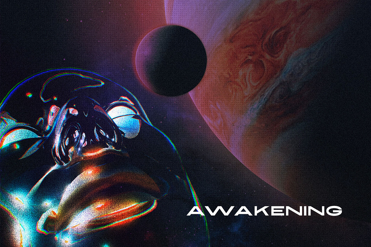 COSMIC AWAKENING 3D Objects & Poster, a Wallpaper Graphic by nadispasibenko (Photo 18 of 18)
