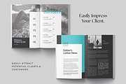 Company Portfolio Template | Canva, a Brochure Template by DesVert (Thumbnail 2 of 6)