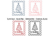 Christmas Stamp PNG Bundle, an Illustration by Daily.Designs (Thumbnail 8 of 11)