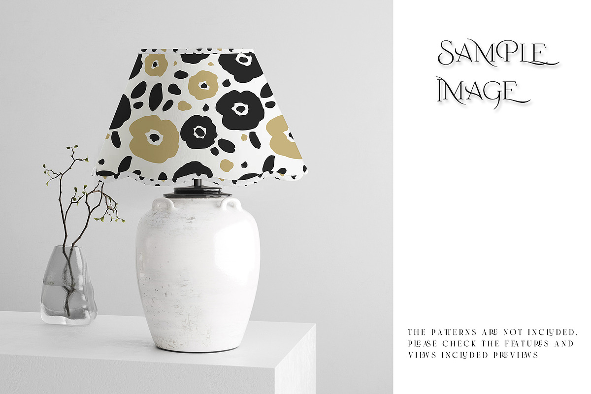Scalloped Lampshade Mockups, a Mockup by mock-ups (Photo 5 of 22)