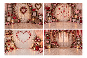 Valentines Studio Backdrop BUNDLE, a Layer Style Add-On by Wild Honey Design Co. (Thumbnail 3 of 4)