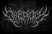 Onerock | Black Metal Font Vol.6, a Blackletter Font by Madhaline Studio (Thumbnail 4 of 18)