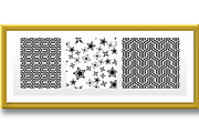 Geometric set of patterns, a Pattern Graphic by RODINA (Thumbnail 2 of 3)
