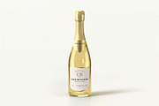 Champagne Bottle Mock-up, a Product Mockup by zippypixelstudio (Thumbnail 11 of 16)