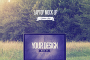 Realistic Screen Mock Up V, a Mac Mockup by Foos (Thumbnail 1 of 2)