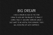 Black Note - Handwritten font, a Handwritten Font by Mightyfire (Thumbnail 3 of 4)