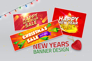 Christmas Sale Banner Template