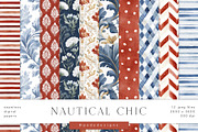 Nautical Chic Collection, a Decorative Illustration by PeDe Designs (Thumbnail 22 of 29)