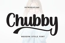 Chubby | Script Font