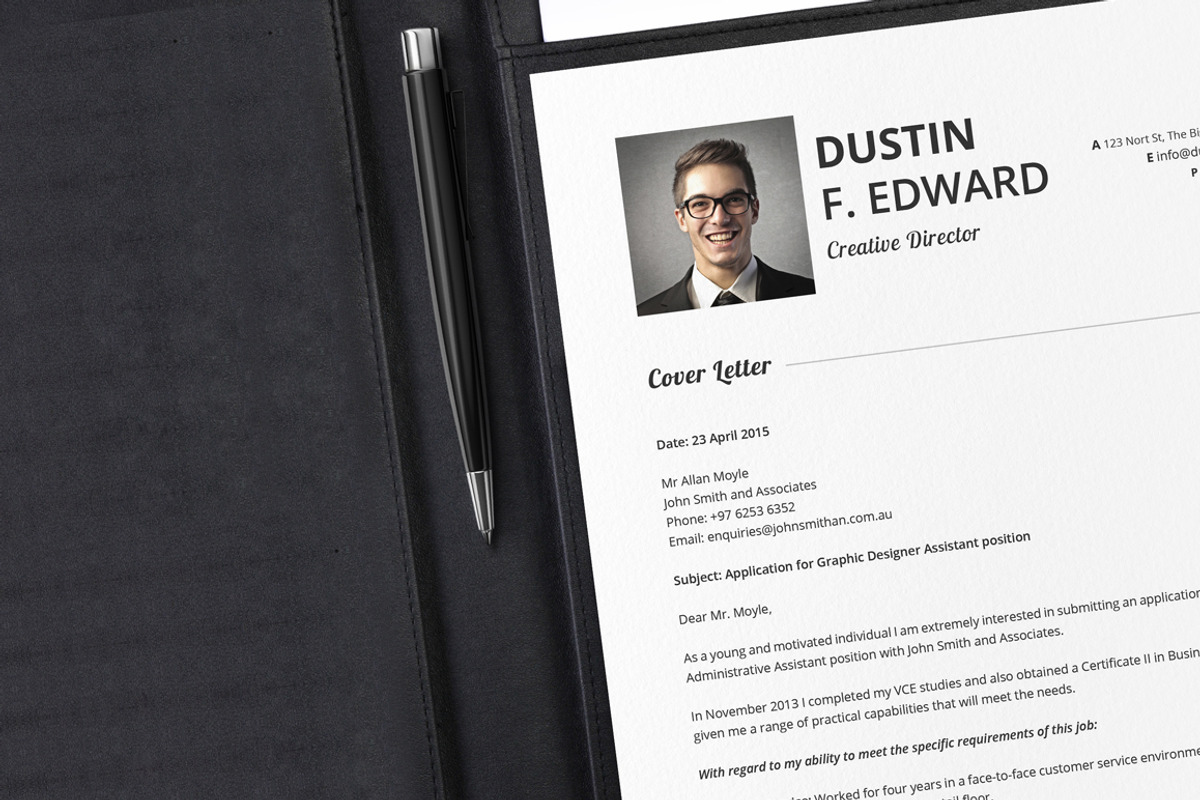 Premium Resume CV Template Set, a Resume Template by SNIPESCIENTIST (Photo 5 of 5)