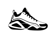 Sneaker Silhouette Vector Bundle, an Illustration by Designs_River (Thumbnail 40 of 48)