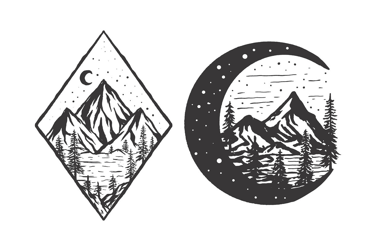 Outdoor Graphic / badge, an Object Illustration by Wak Jay Creative Studio (Photo 10 of 14)