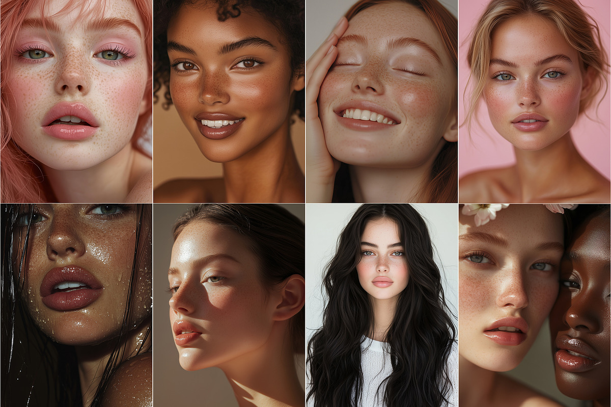 70 Women Portraits | Stock Images, a Beauty & Fashion Photo by Vermeulen Design Studio (Photo 4 of 5)