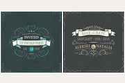 Set of ready design for invitations, an Illustration by ARSCOR (Thumbnail 6 of 6)