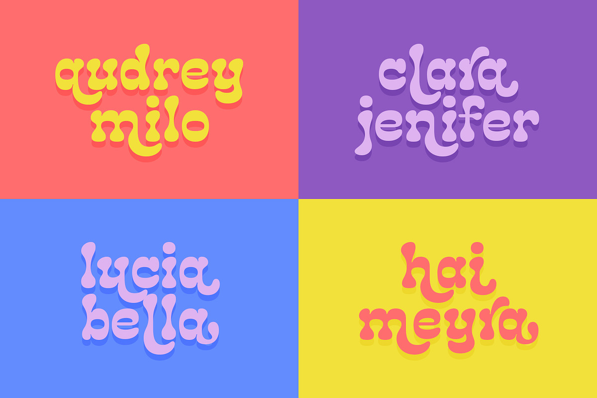 Sugar Flush – Reverse Contrast, a Sans Serif Font by Almarkhatype (Photo 6 of 11)