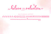 Helena Valentine, a Handwritten Font by Yoga Letter (Thumbnail 8 of 8)