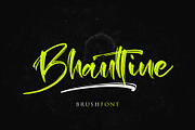 Bhauttine Black Friday, a Script Font by pineungtype (Thumbnail 1 of 8)