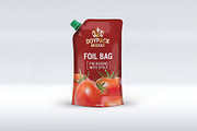 Doypack Foil Bag Mock-Up, a Packaging Mockup by DesignRushMarket (Thumbnail 5 of 8)