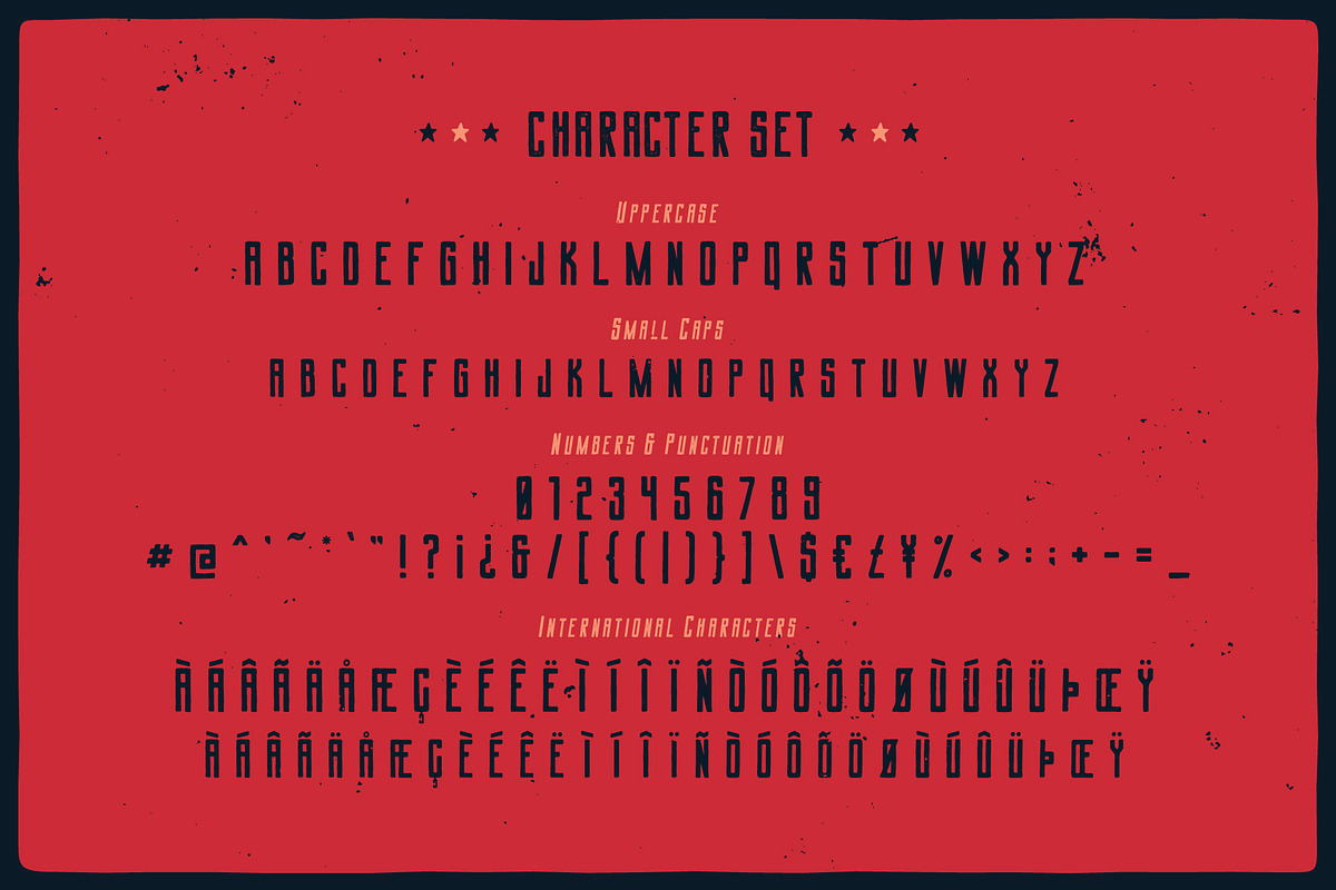 The Vintage Wartime Collection, a Font by OPENCITYDESIGNCO (Photo 23 of 25)