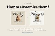 Writers Social Media Vol.5 for CANVA, a Social Media Template by September 5th (Thumbnail 8 of 24)